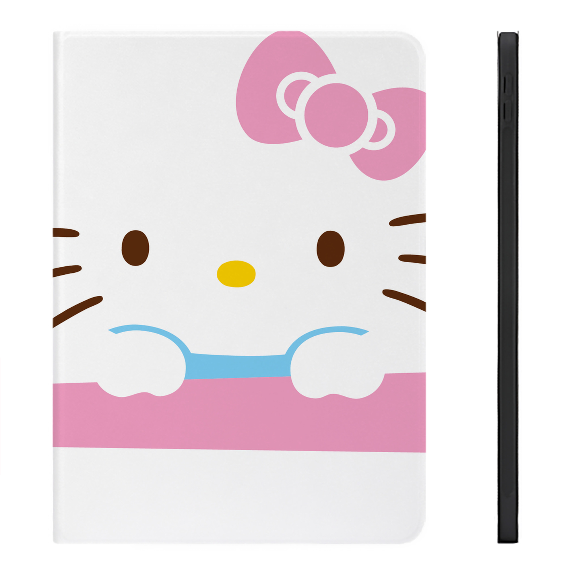 （画像用） Hello Kitty ハローキティ IPadケース ペンホルダー付き ブックスタイルデザイン